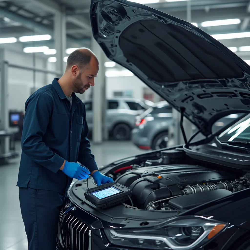 Diagnosticare avansată auto de lux
